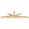 Ekena Millwork Richland Rough Sawn Timber Gable Bracket, Douglas Fir, 72"W x 24"H x 4"D x 4"F, 8/12 Pitch GBW072X24X0404RIC00RDF - alternate 4